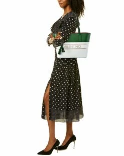 Valentino By Mario Valentino Soho Lavoro Leather Tote Women Totes -Valentino sale store 1160506920 RLLZ 4