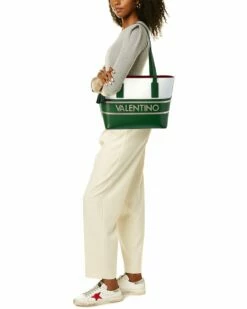 Valentino By Mario Valentino Prince Lavoro Leather Tote Women Totes -Valentino sale store 1160506921 RLLZ 4