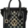Valentino By Mario Valentino Eva Monogram Leather Tote Women Totes