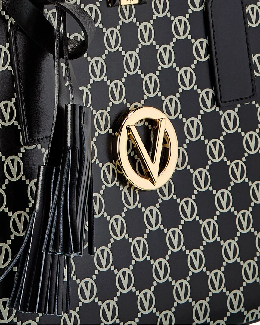 Valentino By Mario Valentino Prince Monogram Leather Tote Women Totes 3 Valentino By Mario Valentino Prince Monogram Leather Tote Women Totes - Image 3