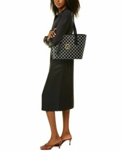 Valentino By Mario Valentino Prince Monogram Leather Tote Women Totes 7 Valentino By Mario Valentino Prince Monogram Leather Tote Women Totes -Valentino sale store 1160506929 RLLZ 4