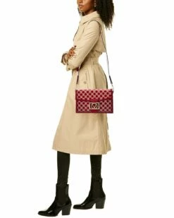 Valentino By Mario Valentino Mina Monogram Leather Crossbody Women Crossbody Bags -Valentino sale store 1160506931 RLLZ 4