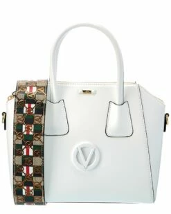 Valentino By Mario Valentino Minimi Rope Guitar Leather Satchel Women Satchels & Top Handles