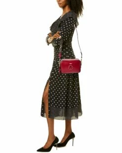 Valentino By Mario Valentino Babette Rope Guitar Leather Crossbody Women Crossbody Bags -Valentino sale store 1160893806 RLLZ 4