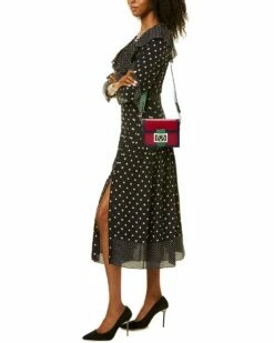 Valentino By Mario Valentino Scarlett V Emblem Leather Crossbody Women Crossbody Bags -Valentino sale store 1160906774 RLLZ 4