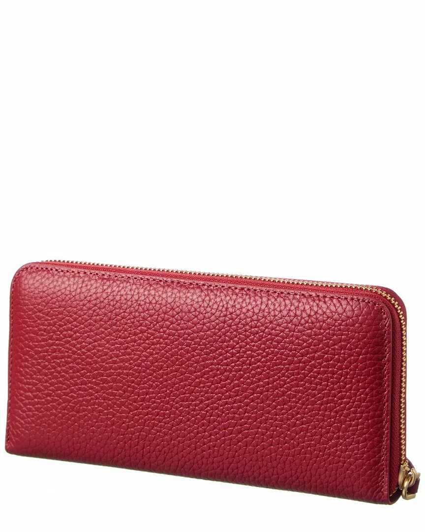 Valentino By Mario Valentino Top-Zip Leather Wallet Women Wallets & Card Cases 2 Valentino By Mario Valentino Top-Zip Leather Wallet Women Wallets & Card Cases - Image 2