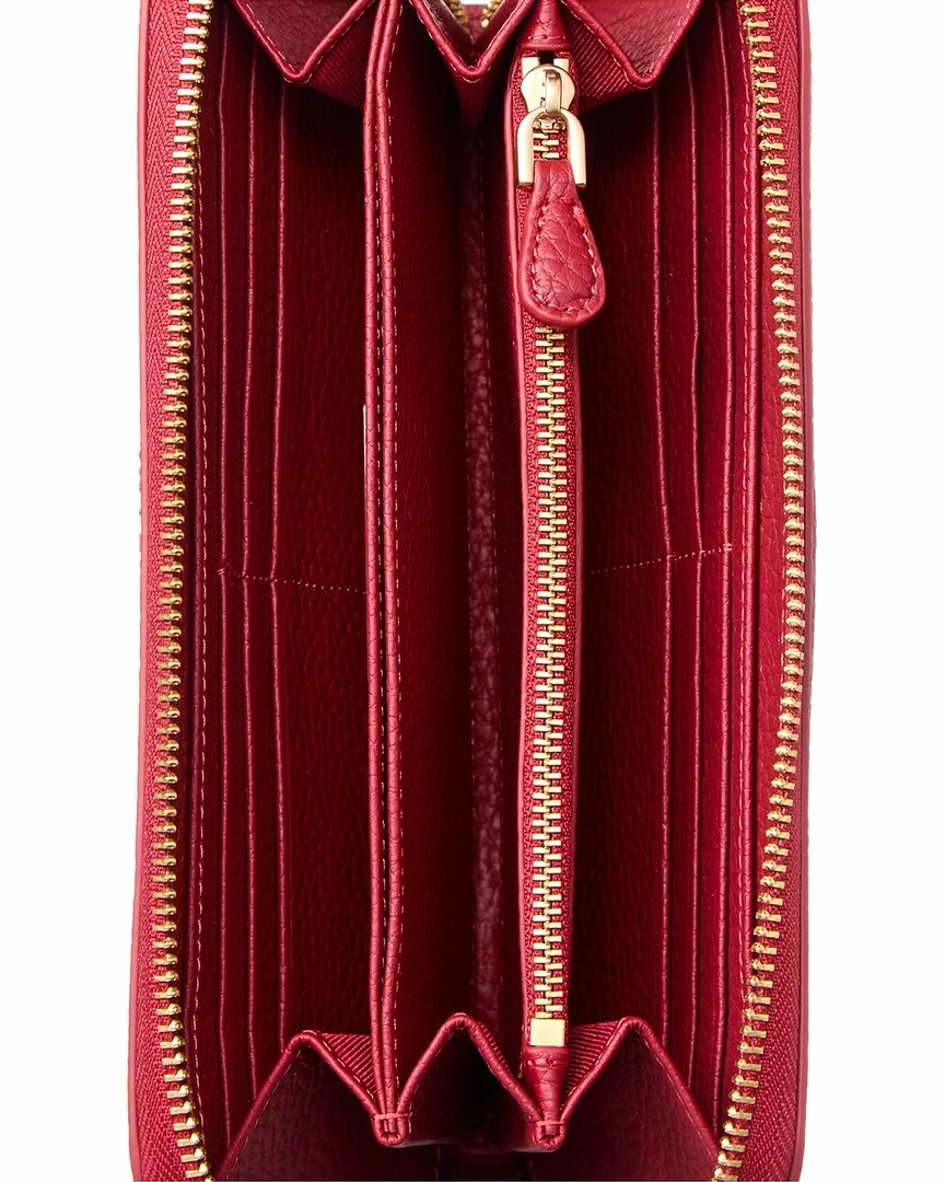 Valentino By Mario Valentino Top-Zip Leather Wallet Women Wallets & Card Cases 3 Valentino By Mario Valentino Top-Zip Leather Wallet Women Wallets & Card Cases - Image 3