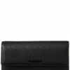 Valentino By Mario Valentino Collins Flap Leather Wallet Women Wallets & Card Cases
