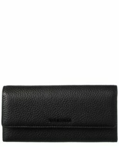 Valentino By Mario Valentino Collins Flap Leather Wallet Women Wallets & Card Cases