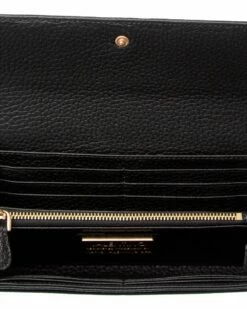 Valentino By Mario Valentino Collins Flap Leather Wallet Women Wallets & Card Cases -Valentino sale store 1162367349 RLLZ 3