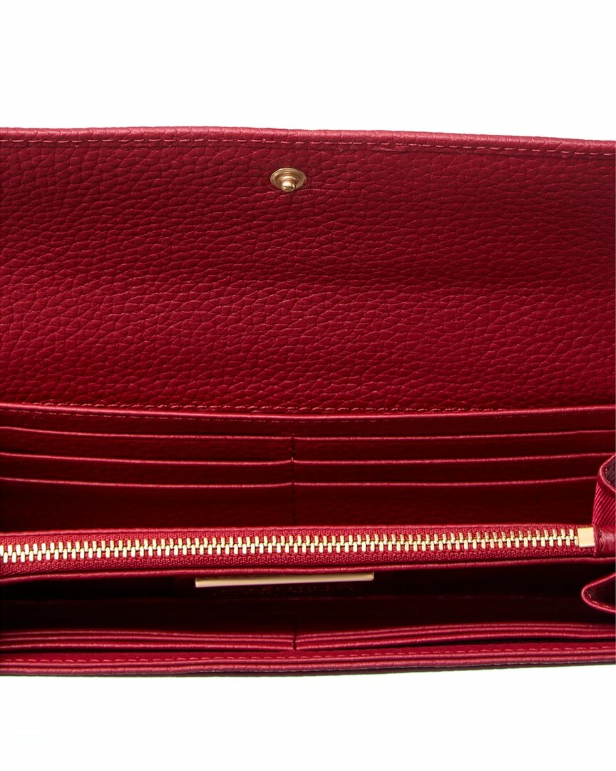 Valentino By Mario Valentino Collins Flap Leather Wallet Women Wallets & Card Cases 3 Valentino By Mario Valentino Collins Flap Leather Wallet Women Wallets & Card Cases - Image 3