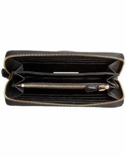 Valentino By Mario Valentino Sofia Leather Zip Around Wallet Women Wallets & Card Cases -Valentino sale store 1162367352 RLLZ 3