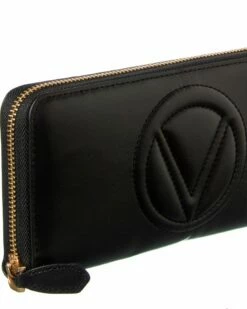 Valentino By Mario Valentino Sofia Leather Zip Around Wallet Women Wallets & Card Cases -Valentino sale store 1162367352 RLLZ 4