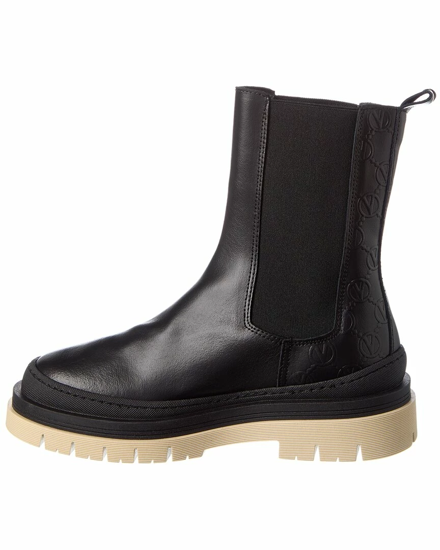 Valentino By Mario Valentino Rossella Leather Boot Women Boots 2 Valentino By Mario Valentino Rossella Leather Boot Women Boots - Image 2