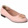 Valentino By Mario Valentino Calliope Leather Flat Women Flats