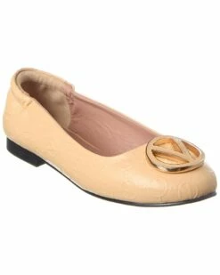 Valentino By Mario Valentino Calliope Leather Flat Women Flats