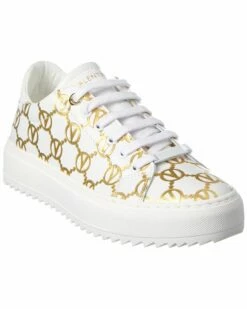 Valentino By Mario Valentino Beatrice Leather Sneaker Women Fashion Sneakers