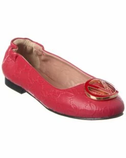 Valentino By Mario Valentino Calliope Leather Flat Women Flats