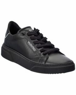 Valentino By Mario Valentino Phil 1 Leather Sneaker Men Fashion Sneakers
