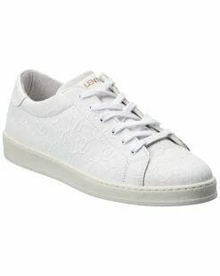Valentino By Mario Valentino Ricky Leather Sneaker Men Fashion Sneakers White -Valentino sale store 1312362858 RLLZ 1 1