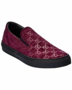 Valentino By Mario Valentino Timoteo 2 Suede Slip-On Sneaker Men Fashion Sneakers